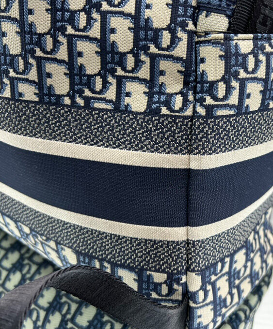 Christian Dior Diortravel Backpack Dark Blue